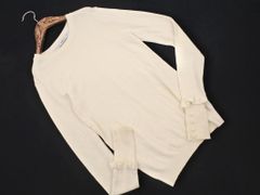 ZARA ザラ フリル パールビーズ ニット セーター sizeS/アイボリー ■◇ レディース