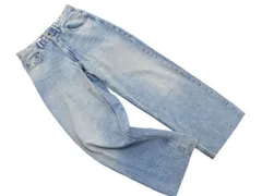 ZARA ザラ USED加工 ストレート デニムパンツ size38/インディゴ ■■ メンズ