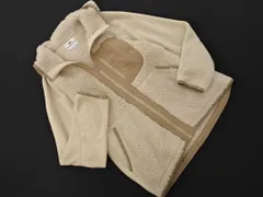 UNIQLO ユニクロ White Mountaineering ボア フリース フード ジャケット sizeS/ベージュ ◇■ レディース
