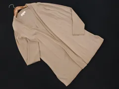 ALPHACUBIC アルファキュービック ショール カーディガン sizeM/ライトベージュ ■◇ レディースのサムネイル