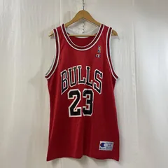 ヴィンテージ 90s CHAMPION USA製 NBA CHICAGO BULLS バスケユニフォーム レッド SIZE:44 メンズ - ISItems【USED】【古着】【中古】50116072