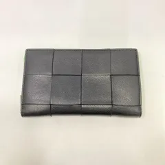 【中古】BOTTEGAVENETA カセット ジップアラウンドウォレット　ボッテガヴェネタ[24]