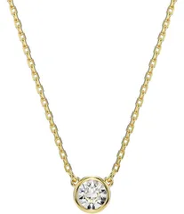スワロフスキー レディース アクセサリー ネックレス・チョーカー レース Swarovski Imber Short Round Crystal Pendant Necklace Gold ゴールド