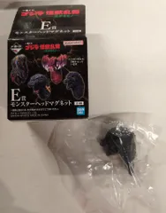 BANDAI SPIRITS 一番くじ ゴジラ 怪獣乱舞 荒ぶるモノ E賞 ゴジラ(ブラック) モンスターヘッドマグネット