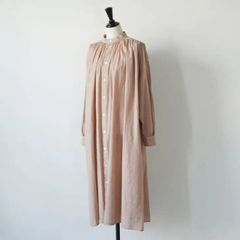 美品】LISETTE リゼッタ スモッキング刺繍 リネンワンピース 
