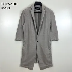 TORNADO MART 2017 archive long jacket L TCS-7313-2 トルネードマート 7部袖 ロング丈 ジャケット コート 薄手 春夏 お兄系 マルイ系