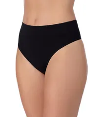 モダン ムーブメント レディース アンダーウェア パンツ Modern Movement Retro Seamless Cooling Thong Panty Black ブラック