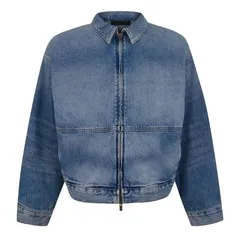 フィアオブゴッド メンズ アウター ジャケット・ブルゾン デニム ジャケット FEAR OF GOD ESSENTIALS Denim Zipped Jacket Blue ブルーのサムネイル