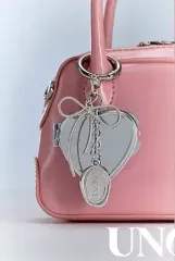 アンノブ ハート ミラー キーホルダー