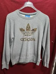 アディダス レオパード トレフォイル スウェット Tシャツ