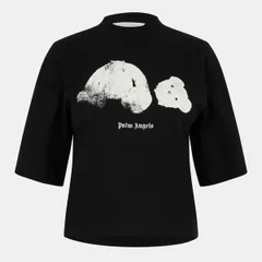 パーム・エンジェルス レディース トップス Tシャツ Palm Angels Palm Kil Bear OS Tee Ld00 BlkWhtのサムネイル
