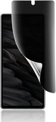 JACRON 指紋認証対応 ・ ガイド枠付きGoogle Pixel 6a ガラスフィルム 覗き見防止 グーグル ピクセル 全面 保護 フィルムTPU1枚Pixel 用 TPU素材 サラサラ タッチ感 指紋防止 気泡防止 (MO-AA162)