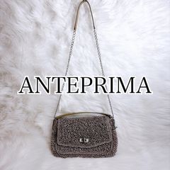 美品✨アンテプリマ スタンダード スクエア ミニバッグ チェーン 2way