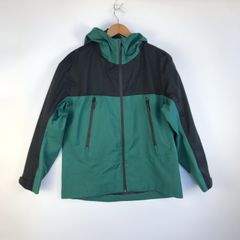 GU マルチブロックマウンテンパーカ メンズ M グリーン×ブラック 3231202603140004