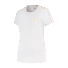 ケースイス レディース トップス Tシャツ K Swiss Hypercourt CrwT3 Short Sleeve Performance TShirt White ホワイトのサムネイル