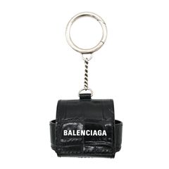BALENCIAGA クロコ イヤホンケース キーリング AirPodsPro - メルカリ