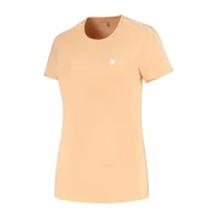 ケースイス レディース トップス Tシャツ K Swiss Hypercourt CrwT3 Short Sleeve Performance TShirt Peach Fuzz ピーチのサムネイル