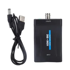 【特価商品】HDMI-BNCアダプター HDMI to BNC変換アダプター HDMI-BNC コンバーター HDMI BNC ビデオ信号コンバーター HDMIからBNC変換器 HDMI信号コンバーター ビデオアダプター テレビ放送