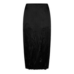 GANNI black bow maxi skirt ロングスカート ベロア - メルカリ