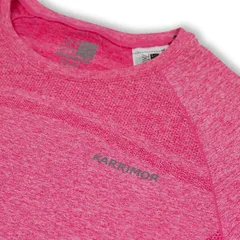カリマー レディース トップス Tシャツ Karrimor XLite Ladieseamless Running Tshirt Pink Marl マールのサムネイル