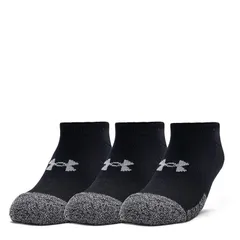 アンダーアーマー レディース アンダーウェア 靴下 Under Armour Heatgear No Show 3pk Black ブラック