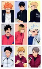 集英社 喜怒哀楽フェア 2025 アニメイト特典 ハイキュー 大判カード 全9種セット 全9種セット