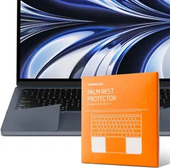 【数量限定】UPPERCASE GhostShield プレミアム パームレスト プロテクター スキンカバーセット 傷や摩耗保護 MacBook Air 33.0 cm 2025 2024 2022 M4 M3 M2、A3240 A3113 A2681 (Mi