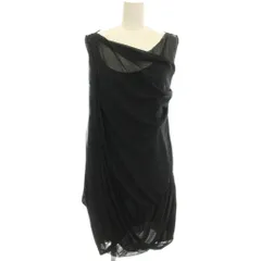 ヴィヴィアンタム VIVIENNE TAM ノースリーブ ワンピース メッシュ ミニ 1 黒 ブラック 015-140261 /☆Gのサムネイル