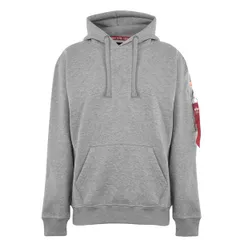 アルファインダストリーズ メンズ アウター パーカー・スウェット Alpha Industries Space Shuttle Hoody Grey グレーのサムネイル