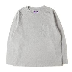 新品タグ付き ノースフェイス パープルレーベル ロンT XL ポケット