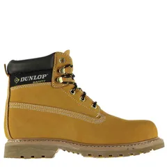 ダンロップ メンズ シューズ ブーツ・レインブーツ Tシャツ キャップ ブーツ Dunlop Nevada Mens Steel Toe Cap Safety Boots Honeyのサムネイル