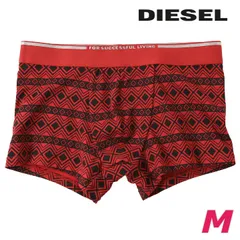 新品・未使用 ディーゼル DIESEL [Mサイズ] ボクサーパンツ 下着 アンダーウェア メンズ ジオメトリック柄 コットン UMBX-DAMIEN