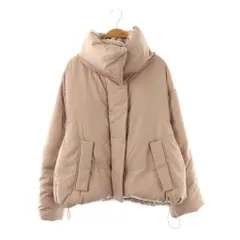 スナイデル SNIDEL Sustainableミドルダウンコート ジップアップ 0 ピンクベージュ /HK ■OSのサムネイル