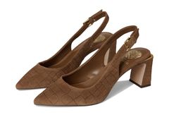 ヴィンスカムート レディース シューズ ヒール Vince Camuto Hamden Buckle Slingback Pump Fawn