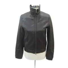 アーバンリサーチ URBAN RESEARCH レザージャケット 革ジャン 上着 38 M ブラック 無地 UL01-MK08008 /SY30 ■GY60