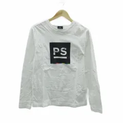 ピーエスポールスミス PS Paul Smith Tシャツ カットソー クルーネック M オフホワイト プリント /HO16 ■ECD001のサムネイル