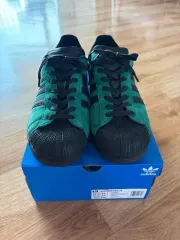 アディダス SUPERSTAR II グリーン ブラック