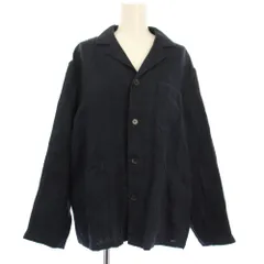 オーラリー AURALEE 20SS LINEN DOUBLE FACE BLOUZON リネンダブルフェイスブルゾン ジャケット 1 ネイビー A20SB03WL /TKのサムネイル