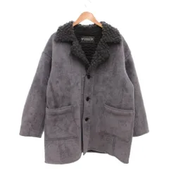 ペンドルトン PENDLETON フェイクムートンコート ステッチデザイン 裏ボア L グレー /YJ ■GY12