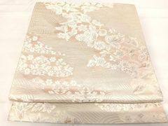 帯8651 ○高級 正絹 紗 夏帯 六通 袋帯 京袋帯 - メルカリ