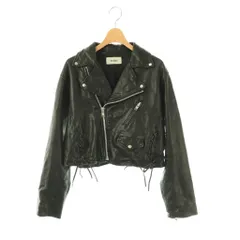 スナイデル SNIDEL デザインリアルレザージャケット ライダース ラムレザー 1 ブラック /CX ■OSのサムネイル