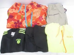  良品 アディダス プーマ ロキシー他 スノーウェアジャケット ジャージ上下 Tシャツ等5点 XS S M レディース