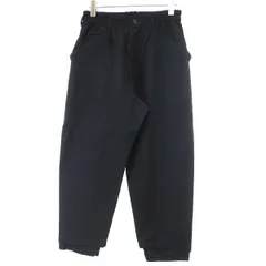 Yohji Yamamoto POUR HOMME ヨウジヤマモト プールオム 19SS コットンイージーレイヤードデザインパンツ HH-P68-830 ブラック 2のサムネイル