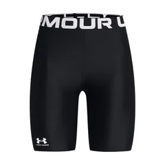 アンダーアーマー レディース ボトムス ハーフパンツ・ショーツ ショートパンツ Under Armour HeatGear 8inch Shorts BlackWhite ホワイト