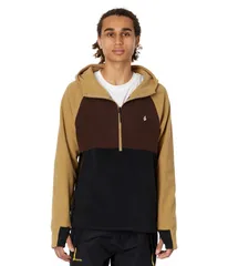 ボルコム メンズ アウター コート フリース Volcom Snow Polar Fleece Hooded 12 Zip Darkhaki カーキのサムネイル