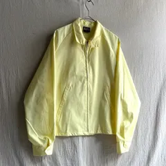 USA製 80s Vintage スイングトップ / S ナイロン イエロー ジャケット ビンテージO5-10022-9396