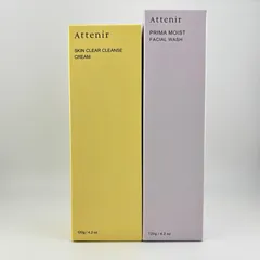【未使用】 2点 : Attenir アテニア スキンクリアクレンズ クリームr クレンジング / フェイシャルウォッシュ 洗顔料