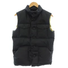 ノースフェイス パープルレーベル THE NORTH FACE PURPLE LABEL ダウンベスト ナイロン S 黒 ブラック ND2191N /☆G
