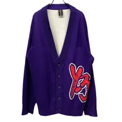 Y-3 LOGO KNIT CARDIGAN ロゴジャカードオーバーサイズニットカーディガン トップス Yohji Yamamoto adidas ワイスリーのサムネイル