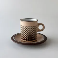 HORNSEA コーラル カップ&ソーサー イギリス ヴィンテージ ホーンジー CORAL 英国 陶器 食器 ビンテージ レトロ ピンク 98970